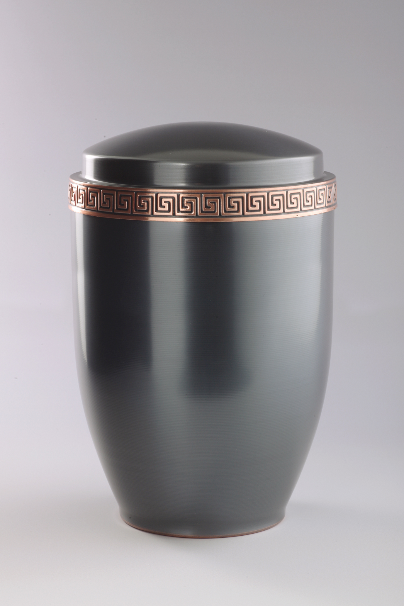 Elegant decorative glass funeral urn cover, professional studio photography, glass craftsmanship, neutral background